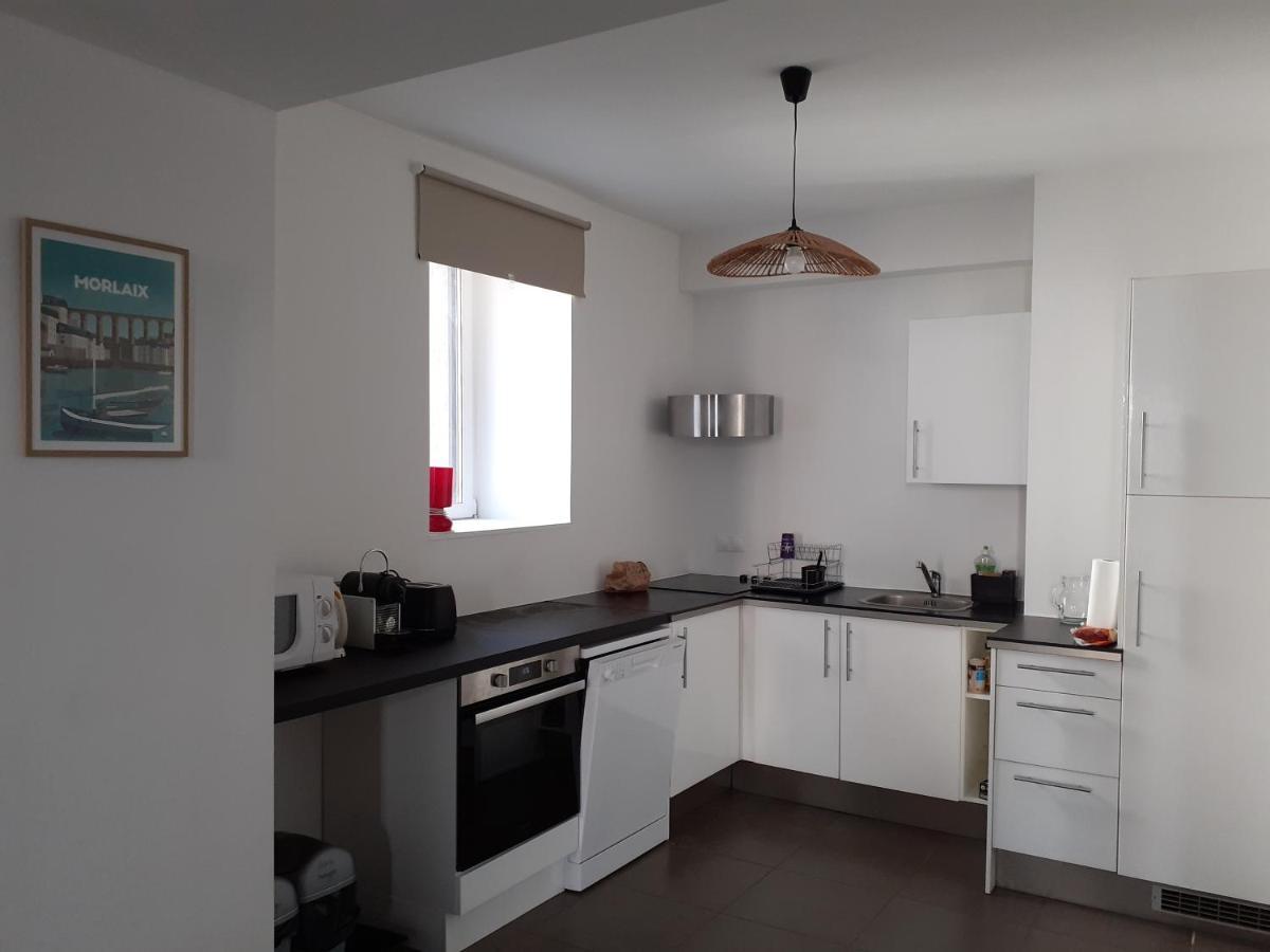 Rez Du Dossen Apartment Morlaix Bagian luar foto